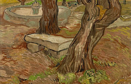 Vincent Van Gogh, Banco de Pedra no Asilo de Saint-Remy (O Banco de Pedra), 1889